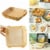 Kitcheniva Disposable Paper Air Fryer Liners 200 Pcs Perspective: back