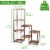 Kitcheniva Extra Large Wood Plant Stand 8 Shelf Perspective: back