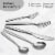 Kitcheniva Stainless Steel Silverware Cutlery 30 Pcs Set Perspective: back