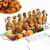 Kitcheniva Stainless Steel Non-Stick Grill Chicken Leg Stand Holder Perspective: back
