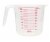 Kitcheniva Large Capacity Clear Plastic Measuring Cups Set of 4 Perspective: back