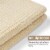 Kitcheniva Non Slip Chenille Absorbent Rug Set of 3 Camel Perspective: back