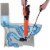 FEIYABDF Bathroom Electric High Pressure Air Toilet Plunger for Unclogging Pipes Perspective: back
