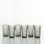 FORTESSA D&V Malcolm Iced Beverage Cocktail Glasses - 6 Pack - Gray Perspective: back