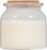 Foundry Candle Co. White Magnolia Soy Wax Candle - Cream Perspective: back
