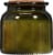 Foundry Candle Co. Balsam + Pine Soy Wax Candle - Dark Green Perspective: back