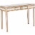 Camden Isle Finley 1 Drawer Mirrored Console Table Perspective: back