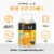 Airborne Immune Support Honey Lemon Gummies Perspective: back