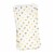 White with Gold Dots Paper Dinner Napkins (600 Napkins) Perspective: back