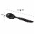 300 Piece - 150 Sets Black Disposable Plastic Serving Flatware Set - Serving Spoons and Forks Perspective: back