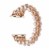 Aurora Rose Gold Faux Pearl Band for Apple Watch Series 1,2,3,4,5,6 & SE - Size 42mm/44mm Perspective: back