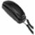 AT&T Corded Trimline Phone with Lighted Keypad - Black Perspective: back