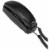AT&T Corded Trimline Phone with Lighted Keypad - Black Perspective: back