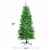 5 ft Pre-lit Pencil Christmas Tree Hinged Fir Tree Holiday Decor w/ LED Lights Perspective: back