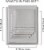 CGK Linens 6 Piece Microfiber Solid Sheet Set - Full - Light Grey Perspective: back