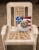 Carolines Treasures  BB9718PW1818 Fawn Pug Patriotic Fabric Decorative Pillow Perspective: back