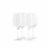 Stolzle Lausitz Experience Bordeaux Wine Glasses Perspective: back