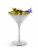Stolzle Lausitz Olympia Cocktail Glasses - Matte White/Gold - 2 Pack Perspective: back