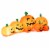7.5' Halloween Inflatable 7 Pumpkins Patch W/LED Light Outdoor Garden Decoration Perspective: back
