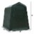 6'x8' Patio Tent Carport Storage Shelter Shed Car Canopy Heavy Duty Green Perspective: back