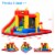 Costway Inflatable Water Slide Jumping Bounce House Bouncy Splash Park Perspective: back