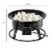 Gymax Portable Propane Outdoor Gas Fire Pit W/ Cover & Carry Kit 19-Inch 58,000 BTU Perspective: back
