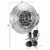 Single Tank Top Heater 15000 BTU Liquid Propane Heater Portable Outdoor Camping Perspective: back