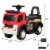 Gymax Kids 6V Ride On Fire Truck Fire Engine Battery Powered w/ Siren Perspective: back