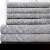Sweet Home Collection | 4-Piece Printed Paisley Microfiber Sheets, Twin, Gray Perspective: back