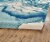 Feizy Rugs Brixton Contemporary Watercolor Area Rug - Atlantic Blue Perspective: back