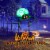 Costway 5 FT Long Halloween Inflatable Spider with White Net Yard Decor w/Rotating Light Perspective: back