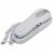 Slimline White Colored Phone For Wall Or Desk With Memory Perspective: back