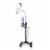 Cup Holder and Towel Rack Gym Buddy Add-On for CTA Digital Floor Stands Perspective: back