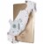 Rotating Wall Mount for 7-14 Inch Tablets (White) Perspective: back