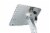 Dual Security Kiosk Stand with Locking Case and Cable for iPad 10.2-Inch Perspective: back
