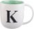 Pacific Market International ABC Monogram Barrel Mug - Assorted Perspective: back