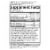 Garden Of Life® myKind Organics Plant Calcium Vegan Tablets Perspective: back