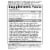 Garden of Life® Organics Plant Iron & Organic Herbs Liquid Supplement Perspective: back