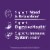 Garden of Life Dr. Formulated Mood Daily Care 40 Billion CFU Probiotic Capsules Perspective: back
