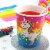 Prime Party Silver Lining Rainbow Unicorn Cups (8 Pack) Perspective: back