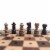 WE Games Round Wooden Travel Chess Set with Pegged Chessmen – 6 inches Perspective: back