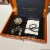 WE Games Old World Wooden Treasure Box with Brass Latch Perspective: back