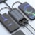 Solar Power Bank 20000Mah Built In 4 Cables Portable Charger W Dual LED Flash Perspective: back