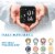 Automatic Adjustable Wrist Digital Blood Pressure Monitor Large LED Backlit Display Perspective: back