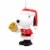 Hallmark Peanuts® Snoopy Bell Ringer Christmas Ornament Perspective: back