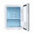 Uber Appliance Mini Fridge 4L personal and portable mini fridge with dry erase door Perspective: back