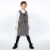 Herringbone Jumper With Pocket Black Perspective: back