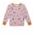 Organic Cotton Two Piece Printed Pajama Set With Cats Perspective: back