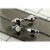 Kingston Brass KS4466TAL Tudor 8" Widespread Bathroom Faucet, Polished Nickel Perspective: back