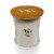 WoodWick Medium Hourglass Candle, Fireside Scent, Premium Soy Blend Wax, 9.7oz Perspective: back